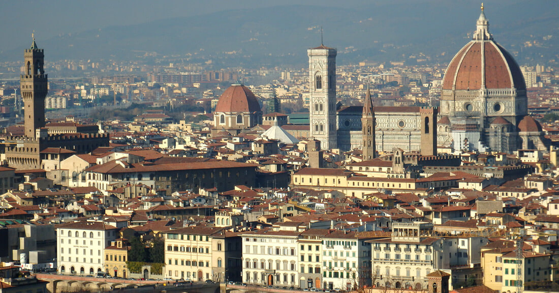 Florence view from Piazzale Michelangelo